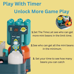 اسباب بازی شهر بازی با فرمان موزیکال Catch Bean Game Machine Toy